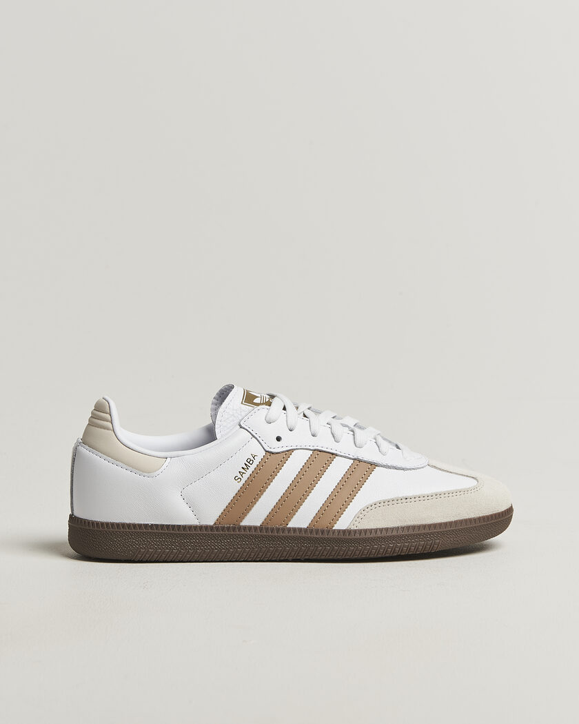 adidas Originals Samba OG Sneaker White/Brown – Wit