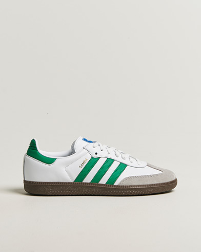adidas Originals Samba OG Sneaker White/Green – Blanc
