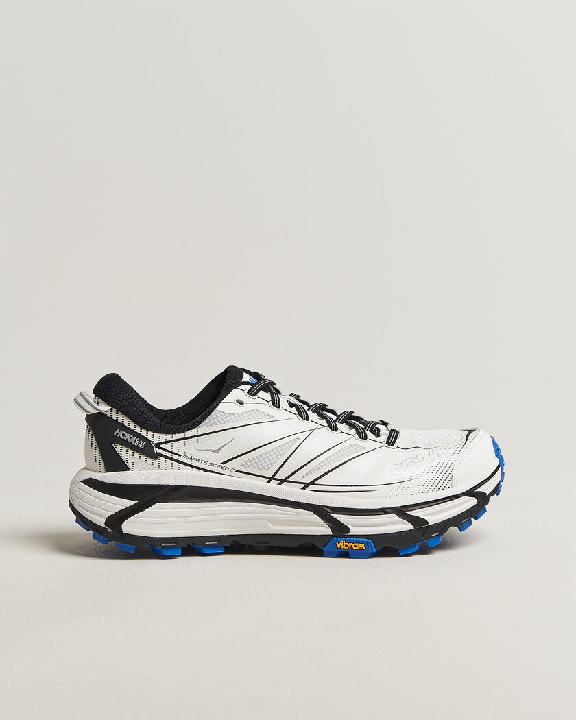 Hoka Mafate Speed 2 White/Cobalt Blue – Wit
