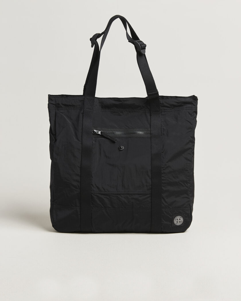 Stone Island Nylon Tote Bag Black – Zwart