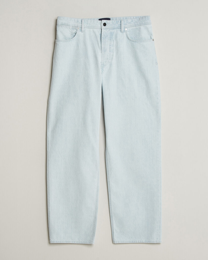 Stone Island Loose Fit Denim Jeans Blue Extra Bleach – Blauw