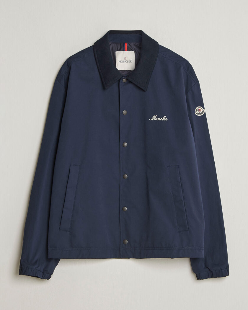Moncler Arinell Shirt Jacket Navy – Blauw