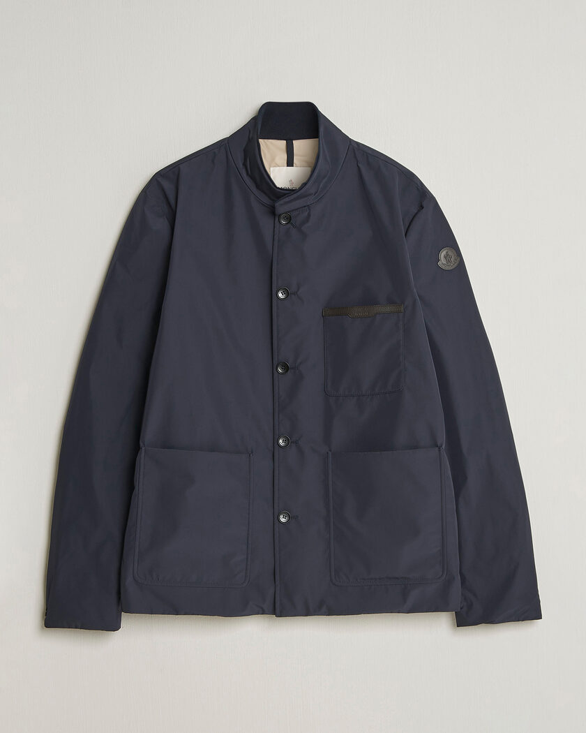 Moncler Westerlies Down Blazer Navy – Bleu