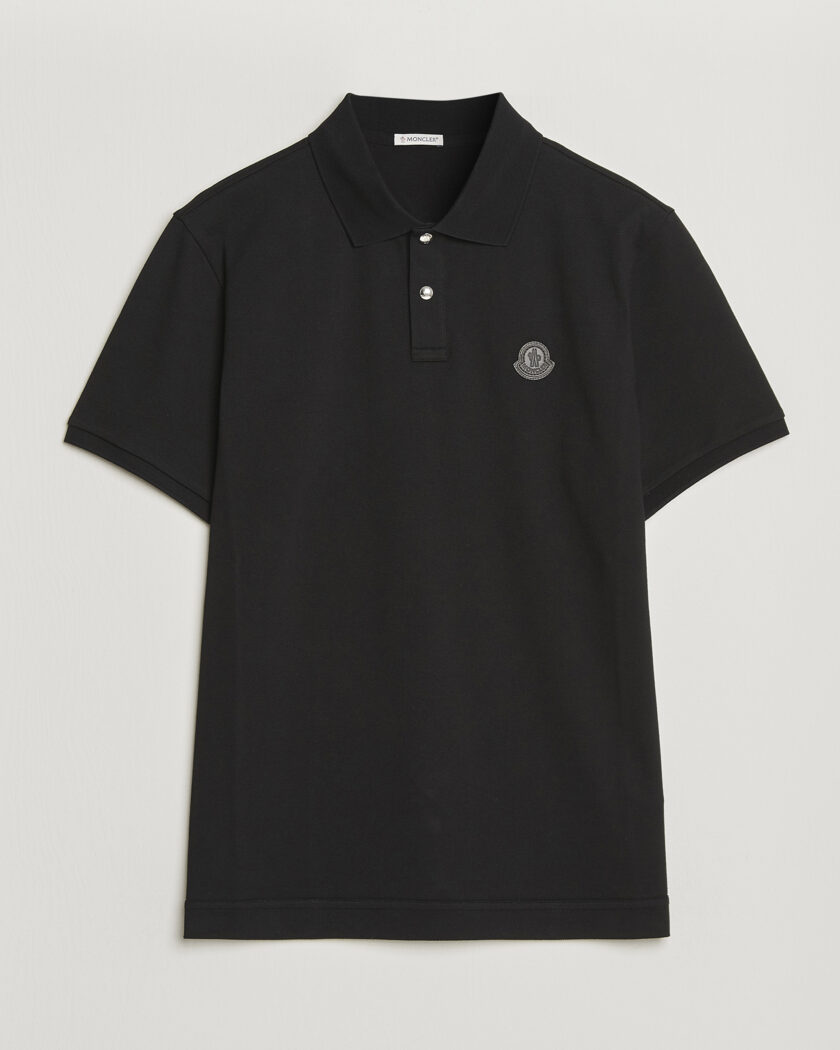 Moncler Luxury Logo Polo Black – Zwart