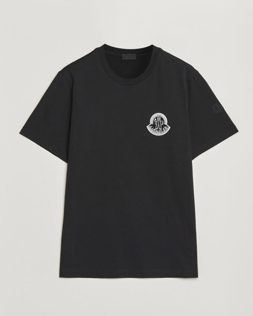 Moncler 3D Logo T-Shirt Black – Zwart