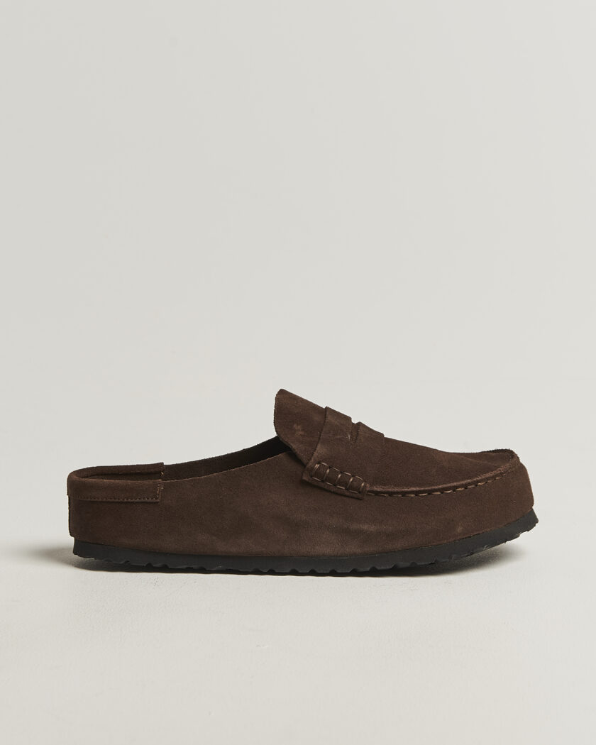 BIRKENSTOCK Naples Carafe Suede – Marron