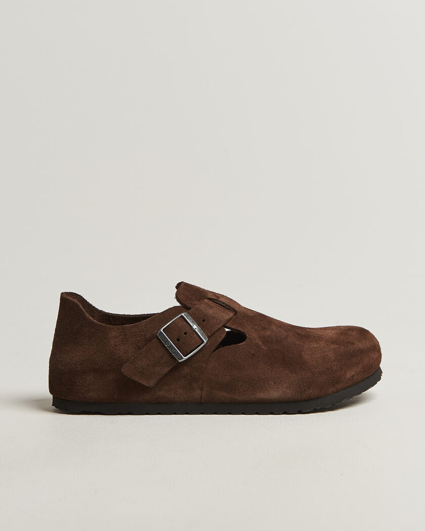 BIRKENSTOCK London Carafe Suede – Bruin