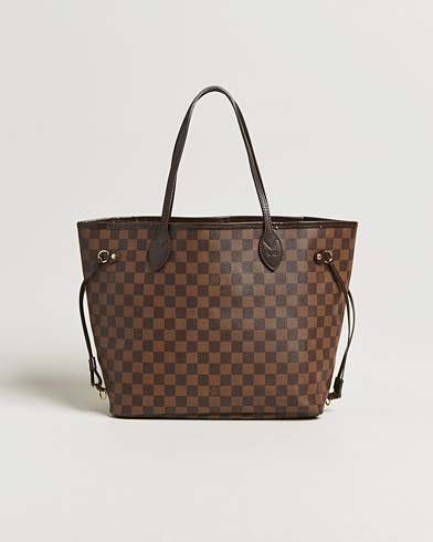 Louis Vuitton Pre-Owned Neverfull MM Damier Ebene – Bruin