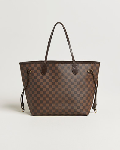 Louis Vuitton Pre-Owned Neverfull MM Damier Ebene – Bruin