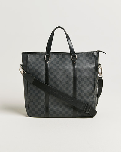 Louis Vuitton Pre-Owned Tadao Tote Bag Damier Graphite – Grijs