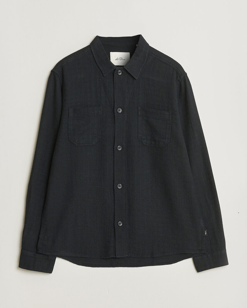 LES DEUX Hamilton Overshirt Black – Zwart