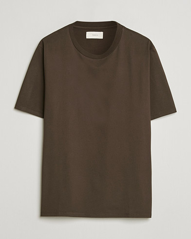 Jeanerica Delon Crew Neck T-Shirt Brown – Marron