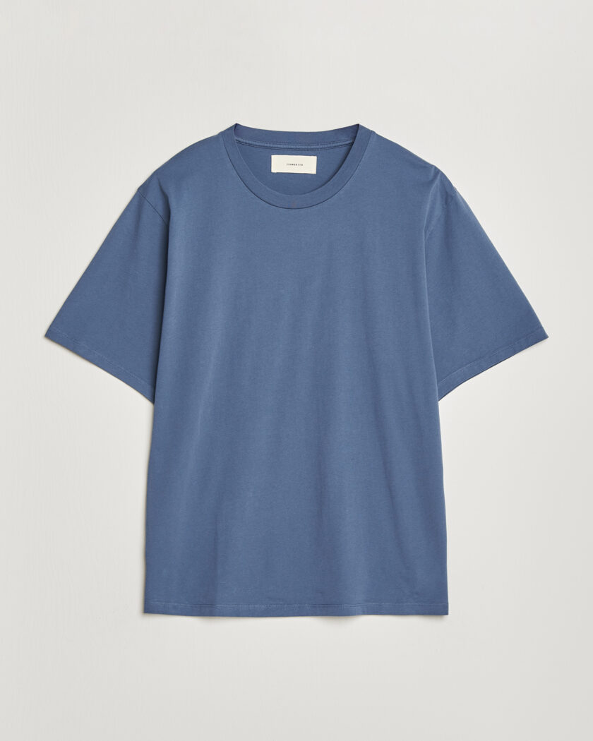 Jeanerica Delon Crew Neck T-Shirt Blue – Blauw