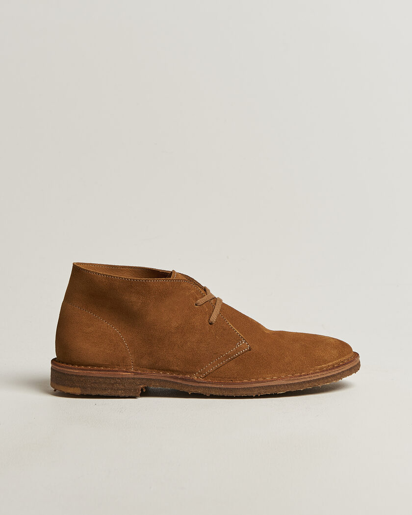 Astorflex Montflex Chukka Boots Whiskey Suede – Marron