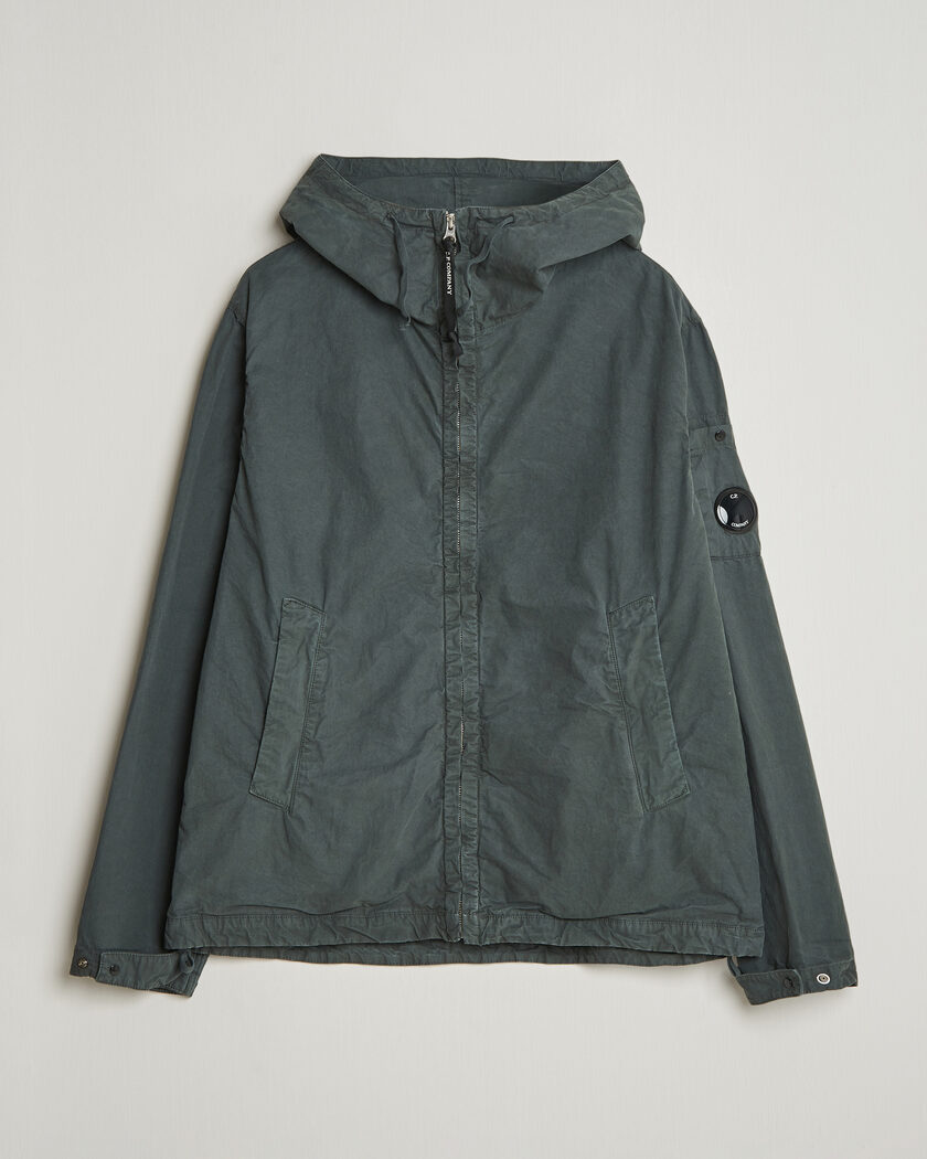 C.P. Company Micro Reps Hooded Jacket Dark Grey – Grijs