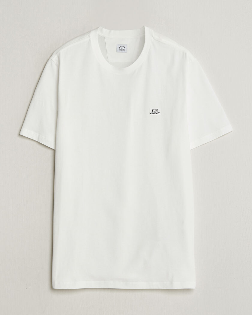 C.P. Company Short Sleeve Small Logo T-Shirt White – Blanc