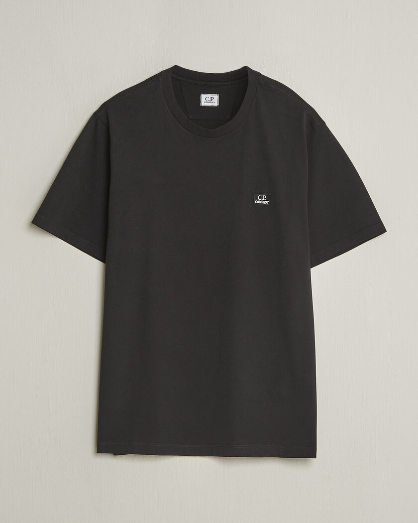C.P. Company Short Sleeve Small Logo T-Shirt Black – Zwart