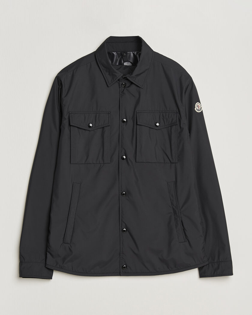  Moncler Chirano Shirt Jacket Black – Noir