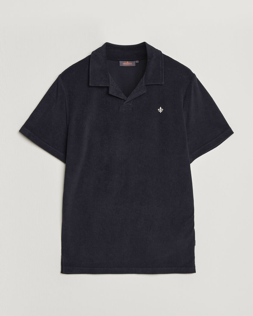 Morris Delon Terry Shirt Navy – Blauw