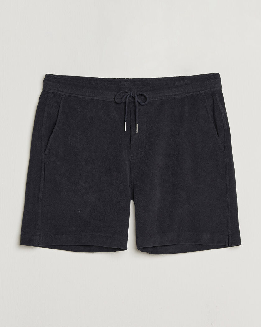 Morris Delon Terry Shorts Navy – Blauw