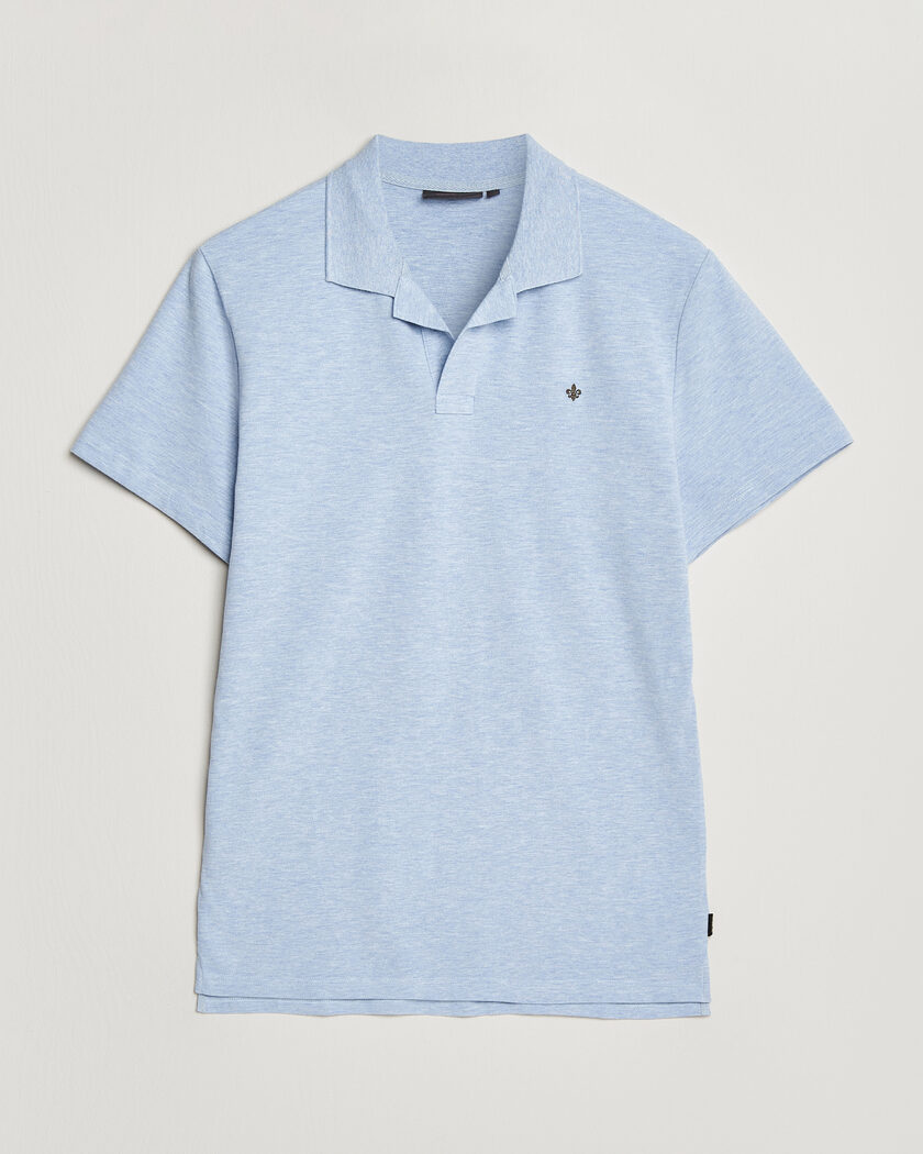 Morris Dylan Pique Light Blue – Blauw