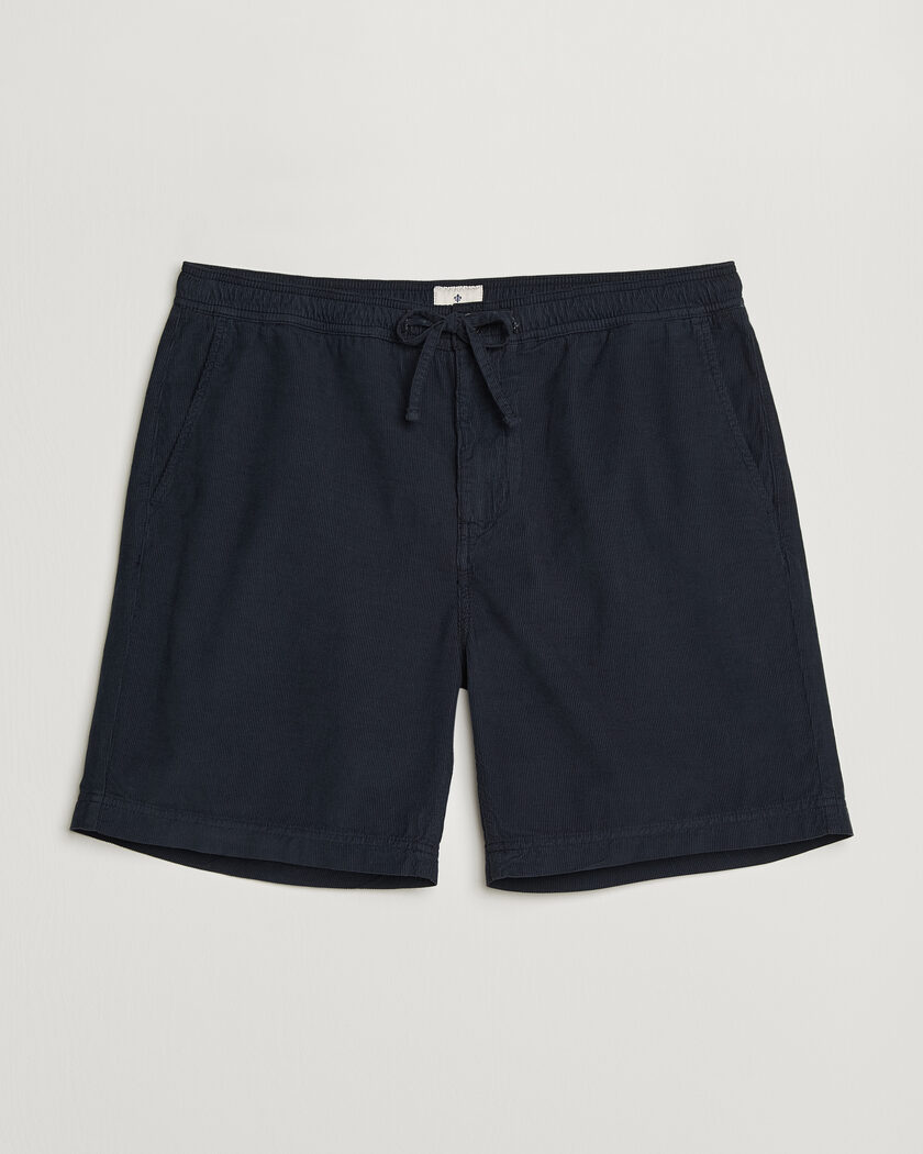 Morris Fenix Summer Cord Shorts Dark Blue – Bleu