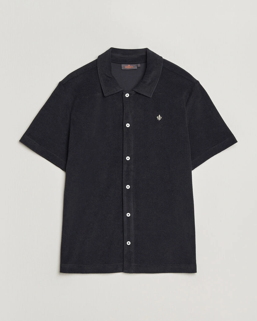 Morris Lily Terry Shirt Navy – Bleu