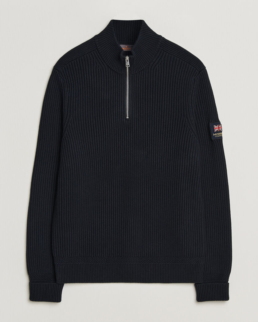 Morris Brenton Half-Zip Navy – Blauw