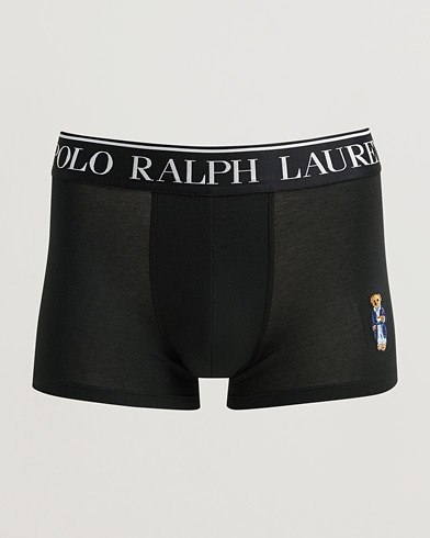 Polo Ralph Lauren Cotton Bear Trunk Polo Black – Zwart