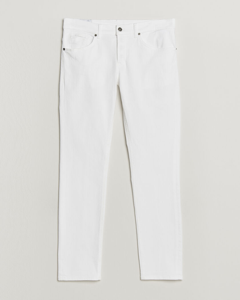 Dondup George Bullstretch 5-Pocket Pants White – Blanc