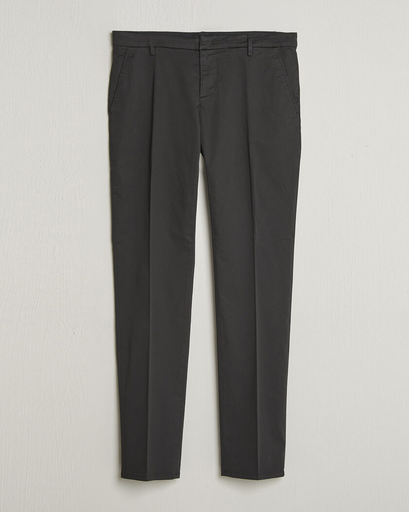 Dondup Spiritisimo Cotton Chinos Black – Noir