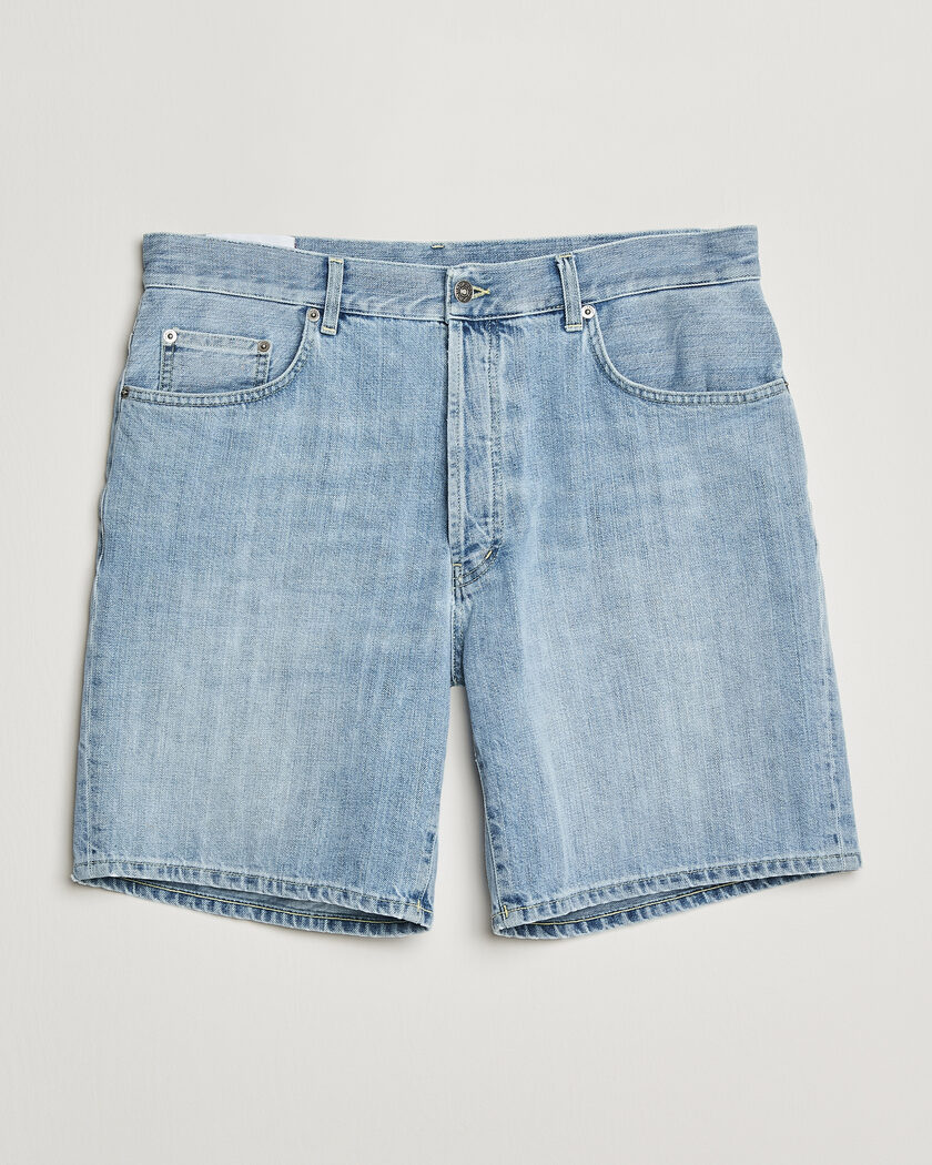 Dondup Tony Denim Shorts Light Blue – Blauw