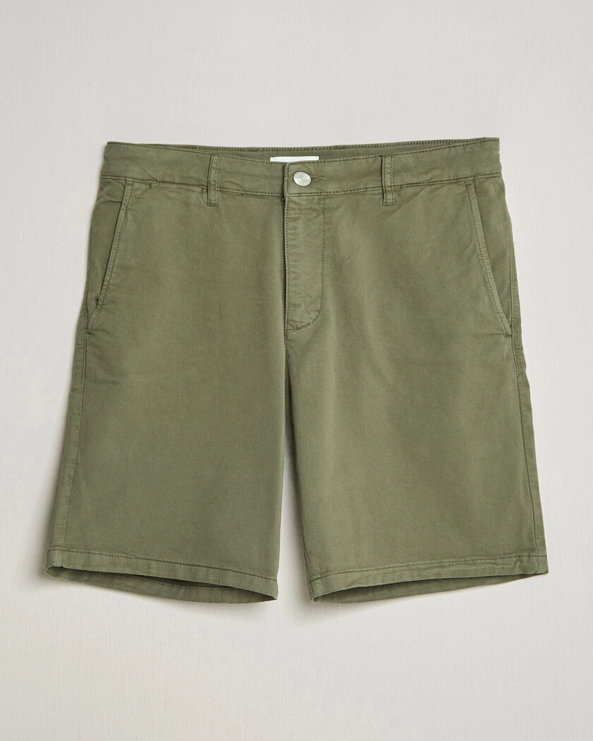 NN07 Aden Regular Fit Chinos Capers Green – Groen