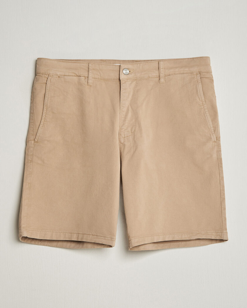 NN07 Aden Regular Fit Chino Shorts Desert Khaki – Beige