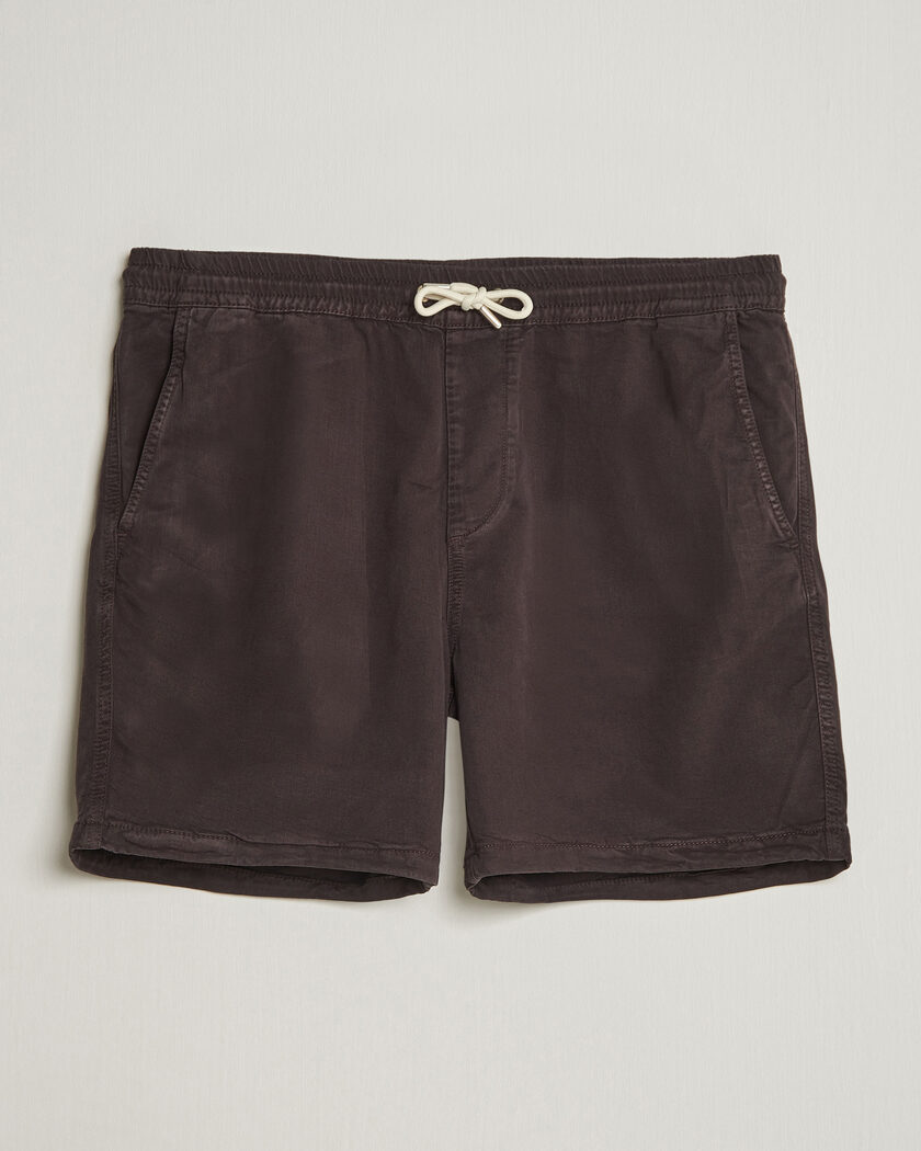 NN07 Gregor Drawstring Shorts Deep Truffle – Marron