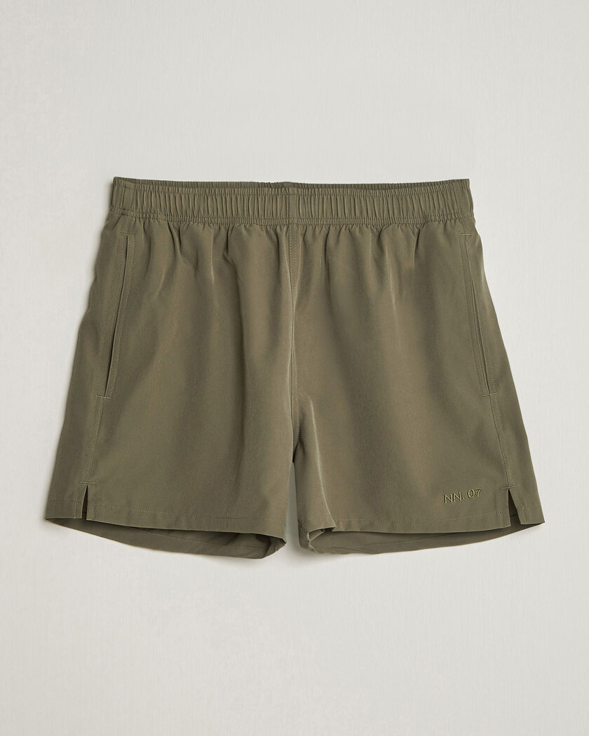 NN07 Holiday Swimshorts Capers Green – Groen