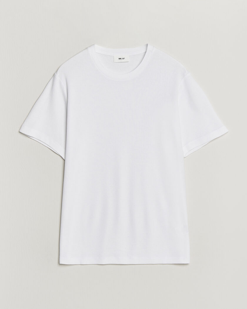 NN07 Clive Crew Neck T-Shirt White – Blanc