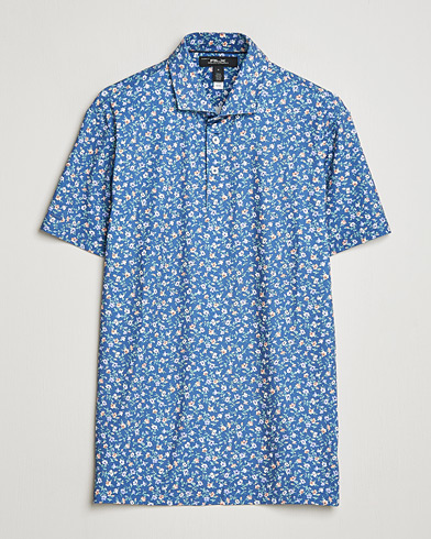 RLX Ralph Lauren Airflow Polo Printed Old Royal Mini Floral – Bleu