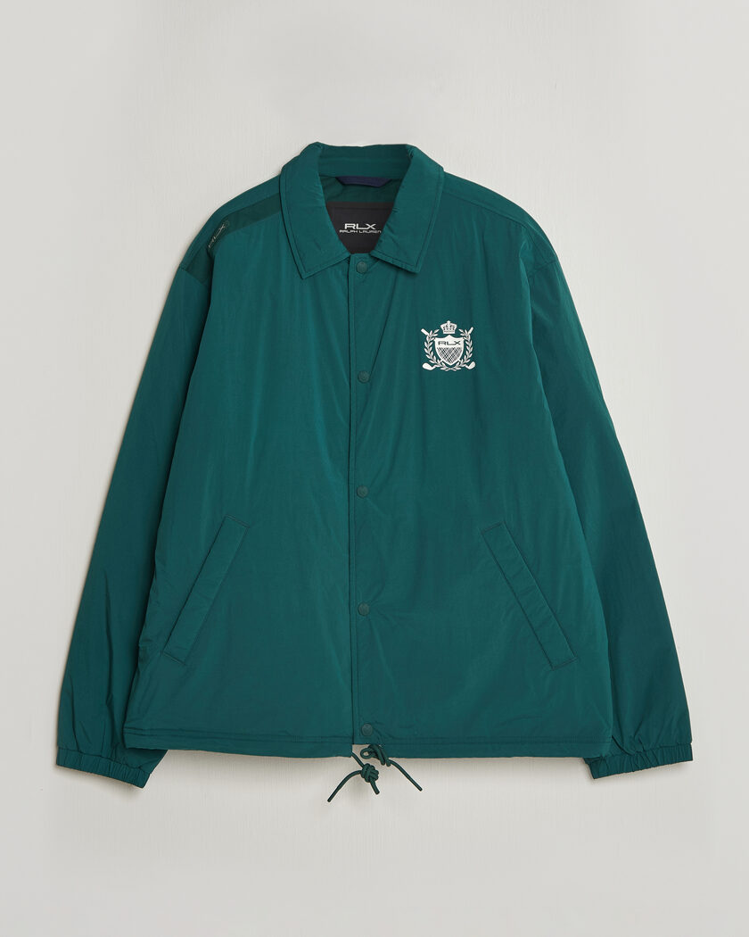 RLX Ralph Lauren Coach Jacket Moss Agate – Groen