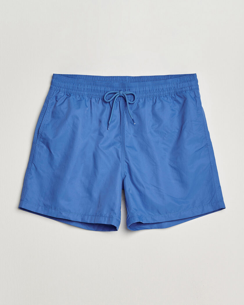 Colorful Standard Classic Organic Swim Shorts Pacific Blue – Bleu