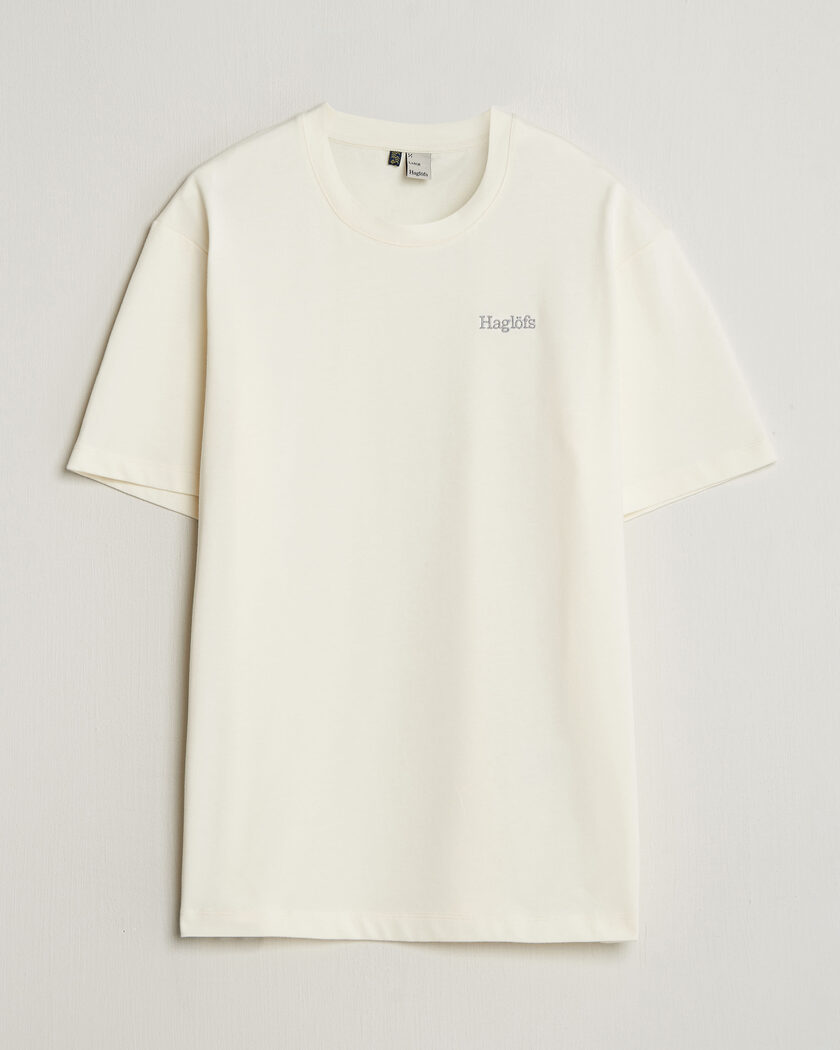 Haglöfs Organic Cotton T-Shirt Soft White – Blanc