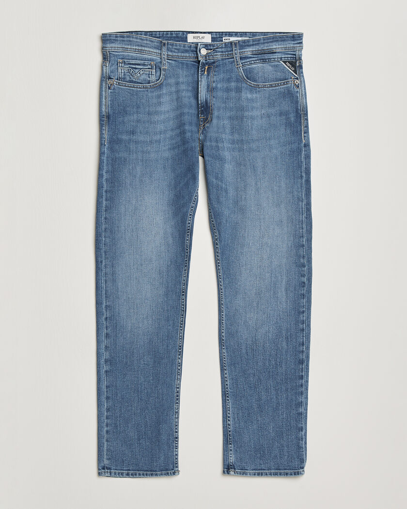 Replay Rocco Comfort Fit Powerstretch Jeans Light Blue – Bleu