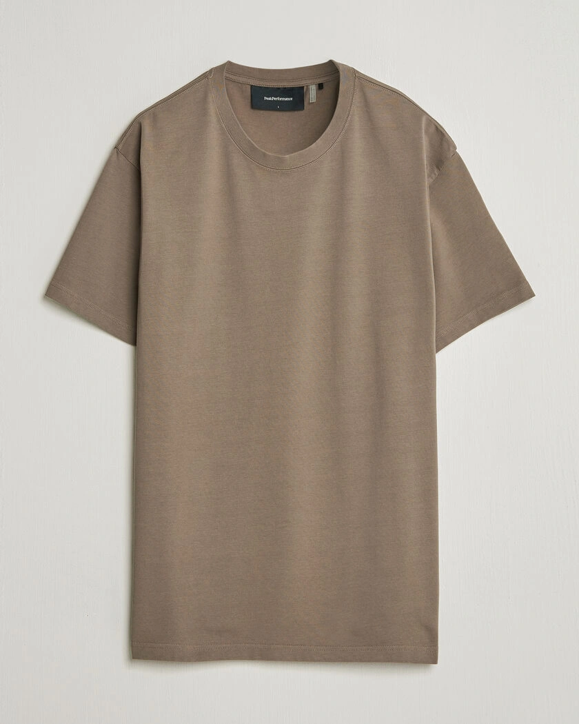Peak Performance Heavy Cotton T-Shirt Terrian Tan – Beige