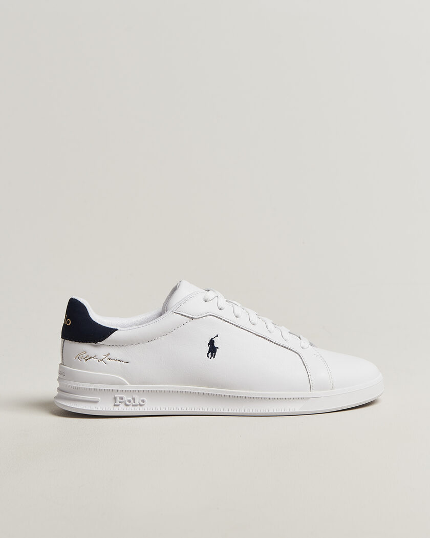Polo Ralph Lauren Heritage Court II Sneakers White/Navy – Blauw