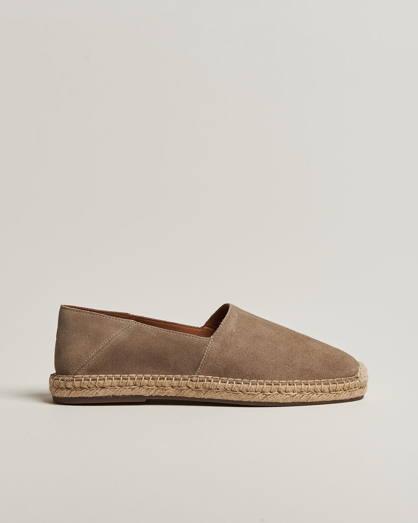 Polo Ralph Lauren Cevio Suede Espadrilles Dirty Buck – Marron