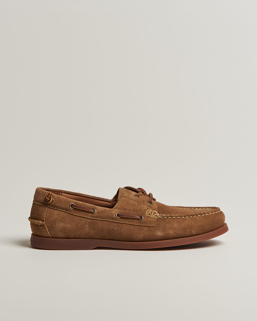  Polo Ralph Lauren Merton Suede Boat Shoe Desert Tan – Bruin