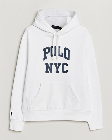 Polo Ralph Lauren Athletic Fleece Hoodie White – Wit