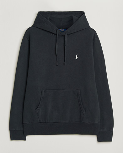 Polo Ralph Lauren Loopback Terry Hoodie Polo Black – Zwart