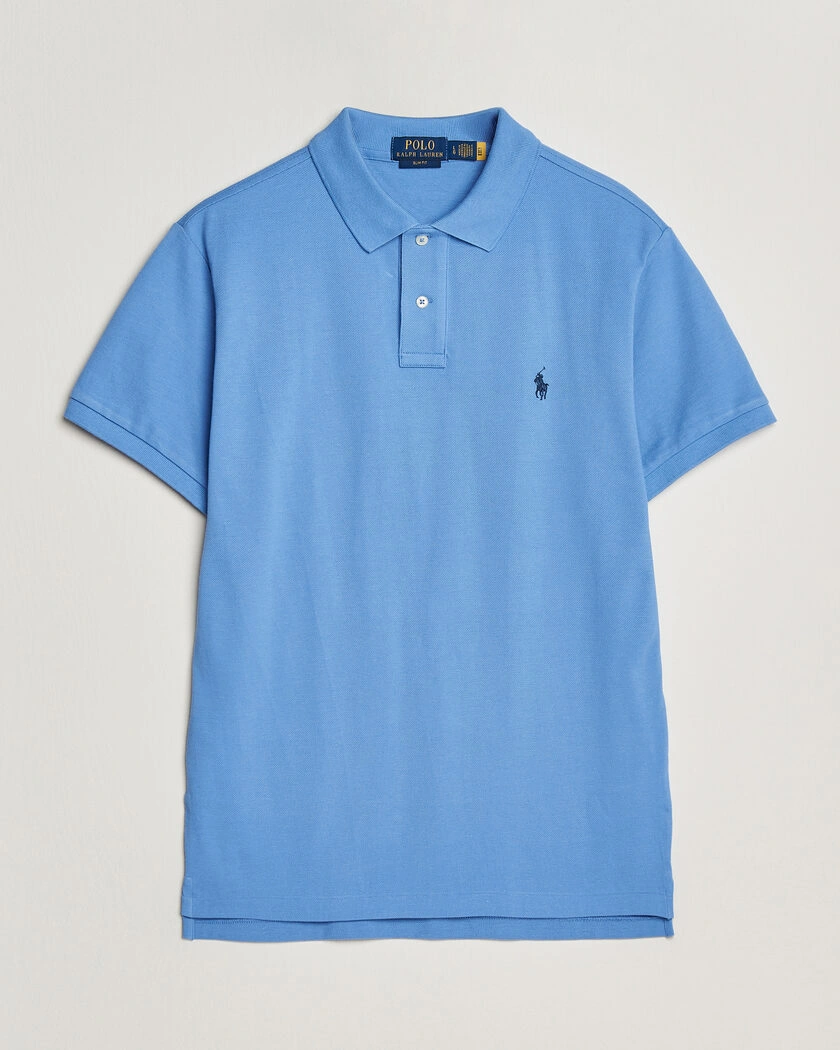 Polo Ralph Lauren Slim Fit Polo Harbour Island Blue – Bleu