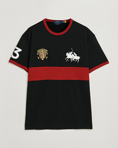 Polo Ralph Lauren Jersey Logo T-Shirt Polo Black/Sweet Tomato – Zwart